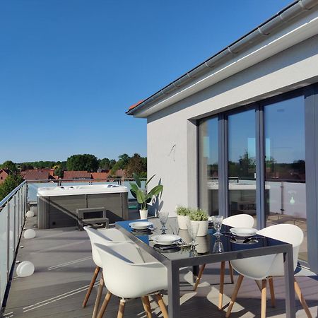 Penthouse Mit Whirlpool Im Herzen Von Niedersachsen Burgwedel  Exteriör bild