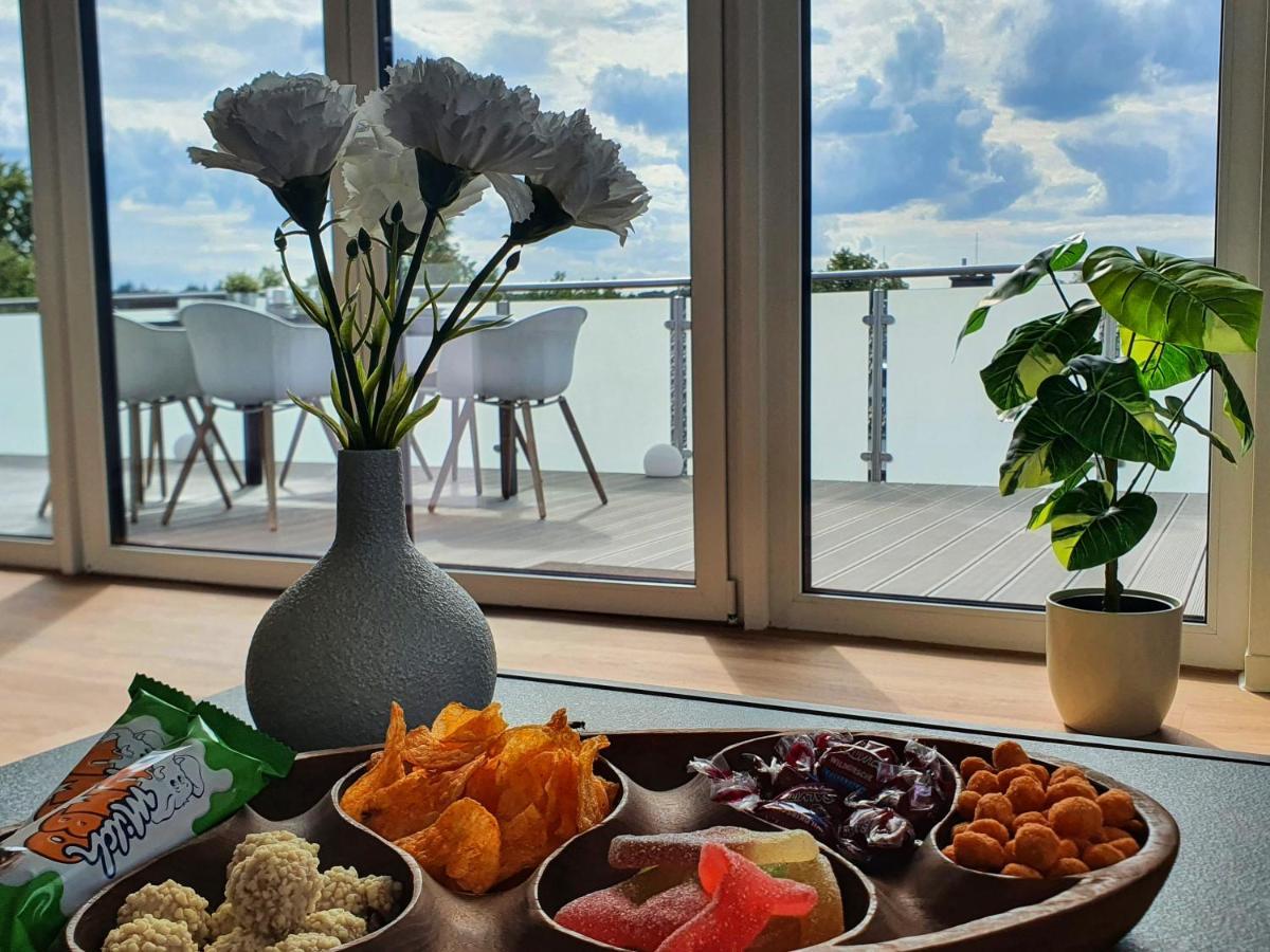 Penthouse Mit Whirlpool Im Herzen Von Niedersachsen Burgwedel  Exteriör bild