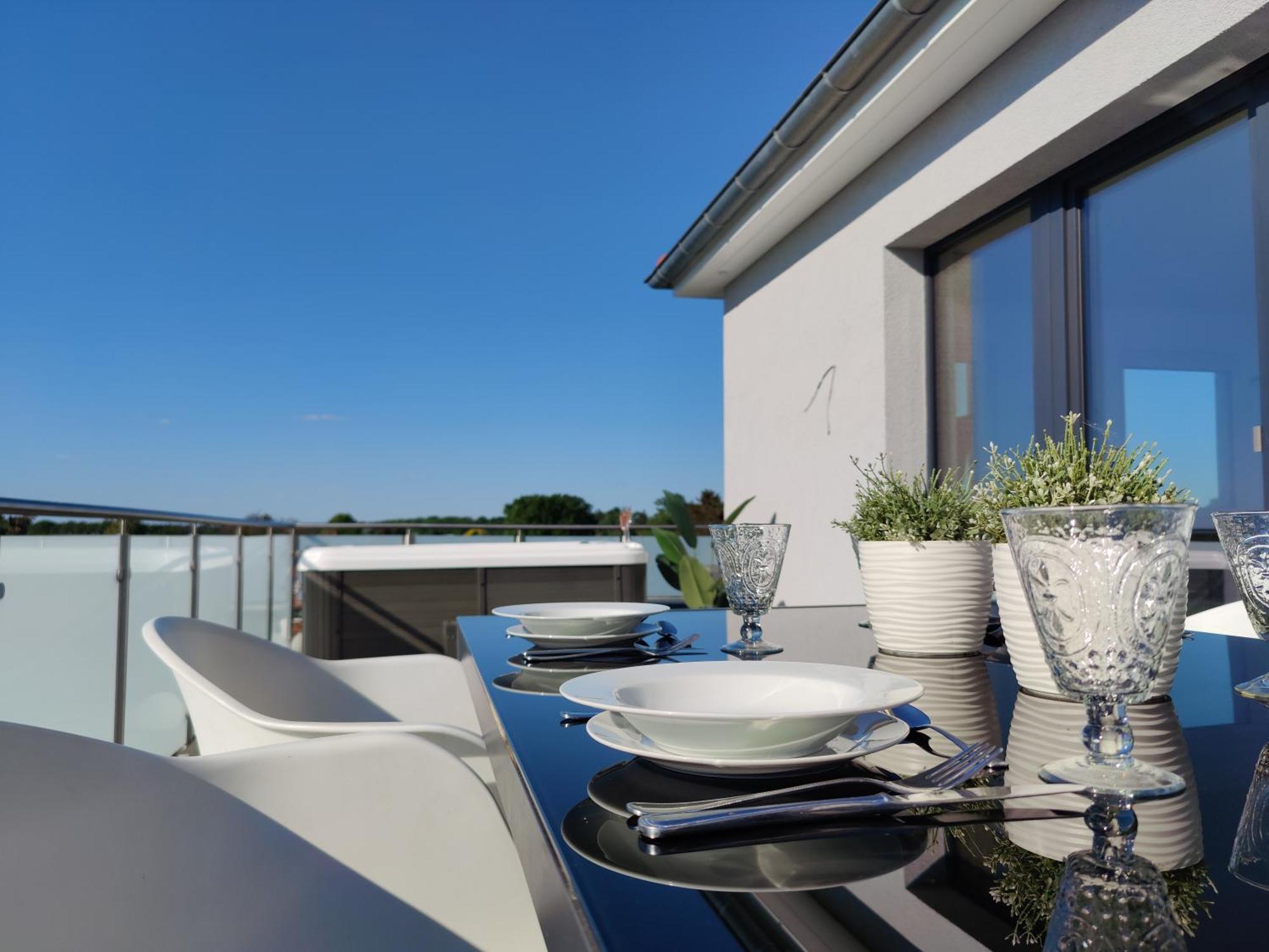 Penthouse Mit Whirlpool Im Herzen Von Niedersachsen Burgwedel  Exteriör bild